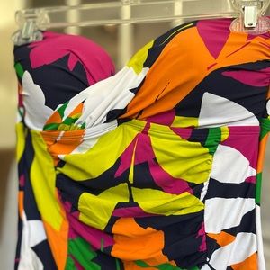 Anne Cole Bright Strapless Swimsuit